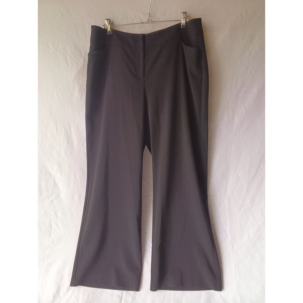 Chicos Casual/Dress Pant Wide Leg 14 (2.5) Black